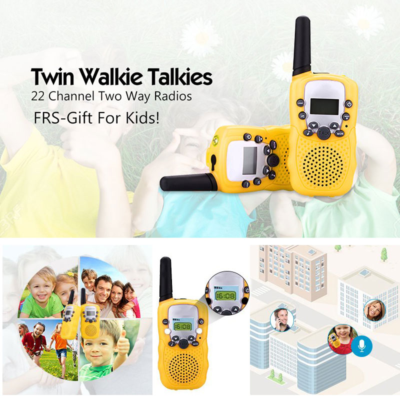 Children’s Walkie Talkie Toy (2pcs Set)