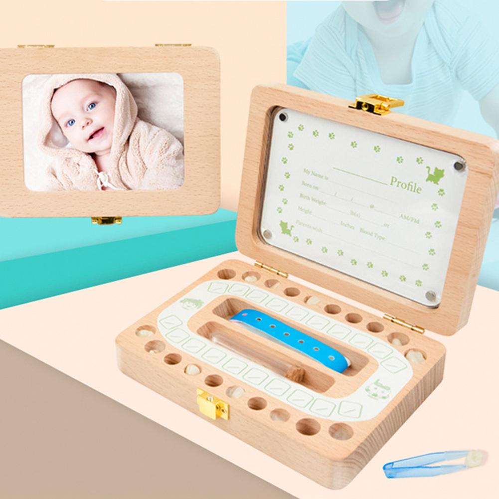 Tooth Box Wooden Photo Frame