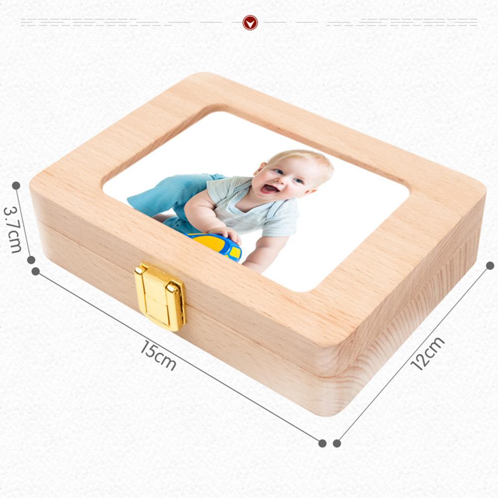Tooth Box Wooden Photo Frame