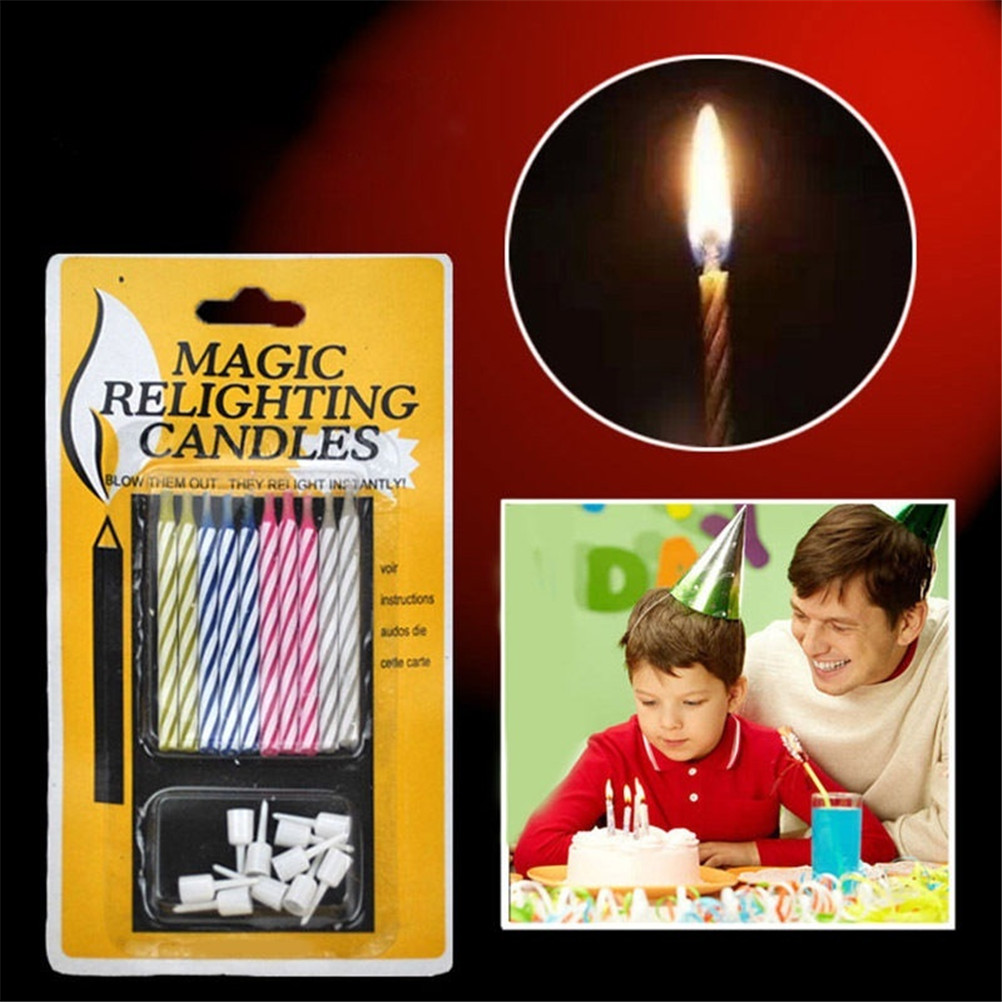 Magic Candle Birthday Prank 20pcs Pack