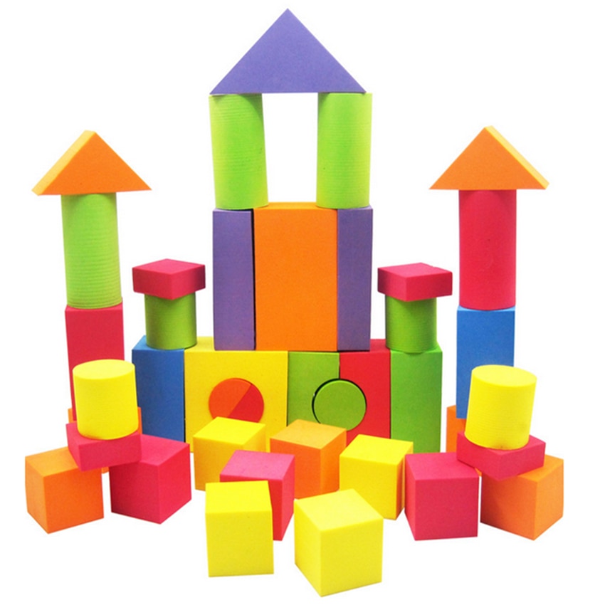 Foam Blocks 38PC Toy Set
