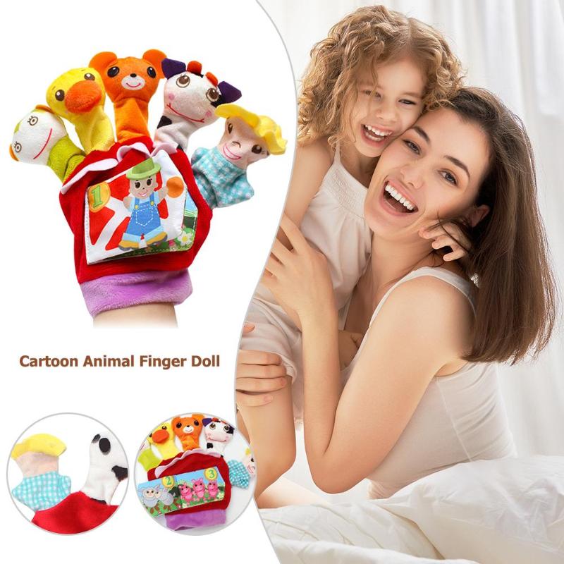 Glove Puppet Finger Plush Animals