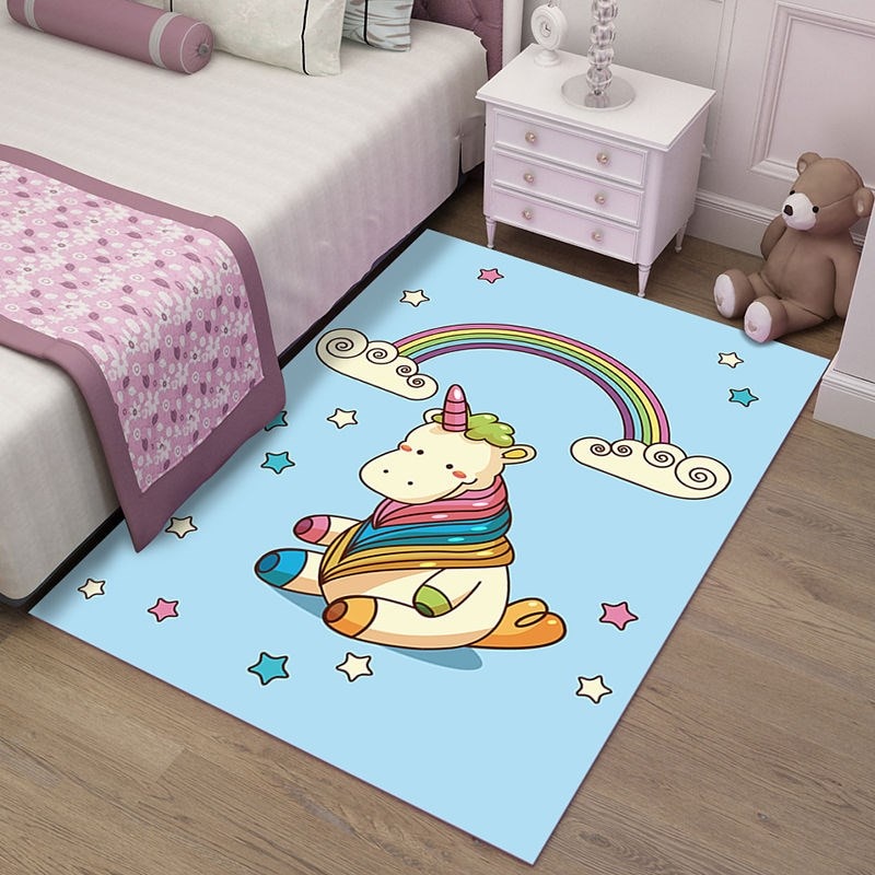 Kids Carpet Unicorn Design