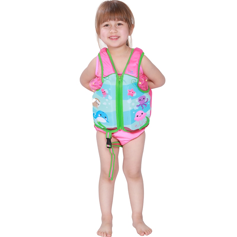 Kids Swim Vest Cute Life Jacket