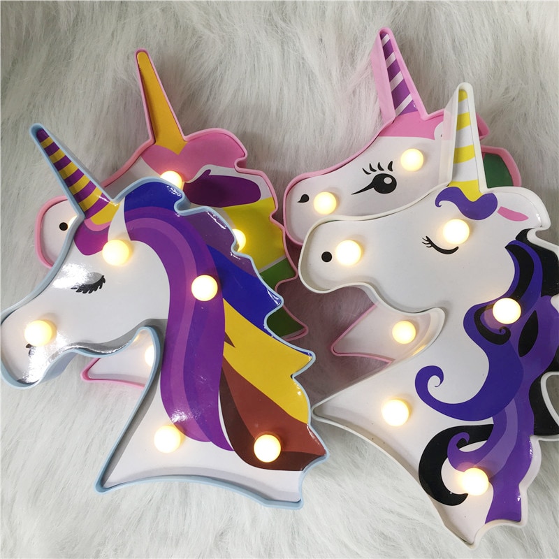 Unicorn LED Light Night Lamp