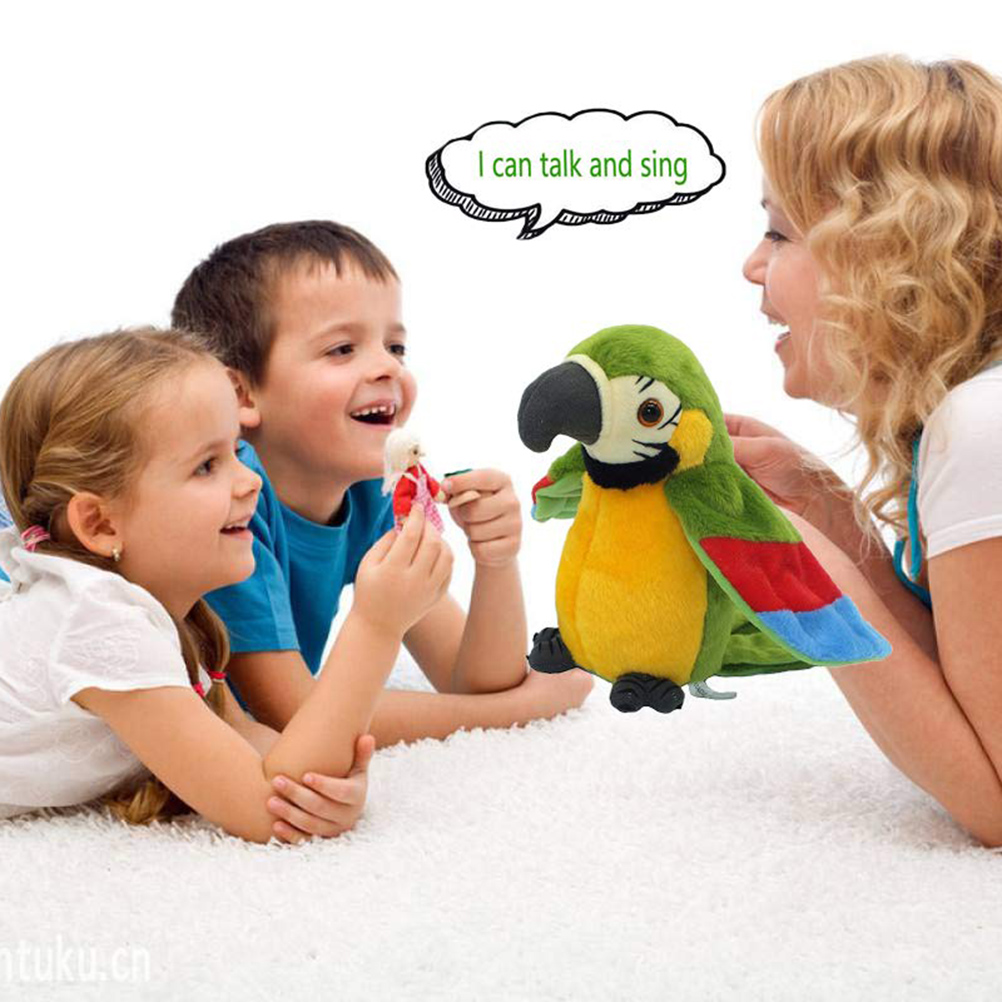 Talking Toy Parrot Plush Toy