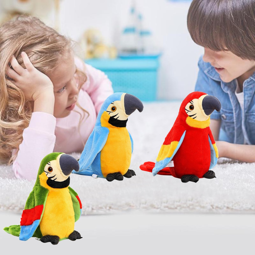 Talking Toy Parrot Plush Toy