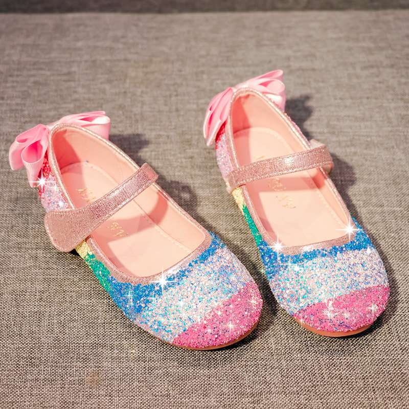 Girl’s Glitter Shoes Cute Colorful