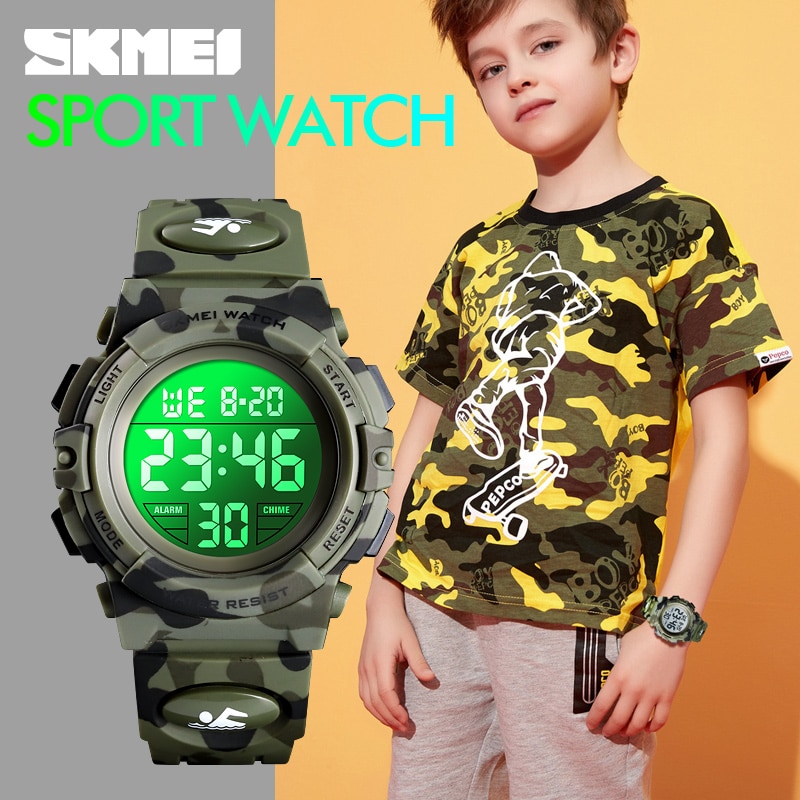 Sports Watch For Kids Digital Timepiece