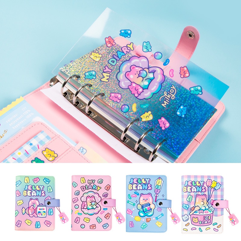 Ring Notebook Cute Girly Binder