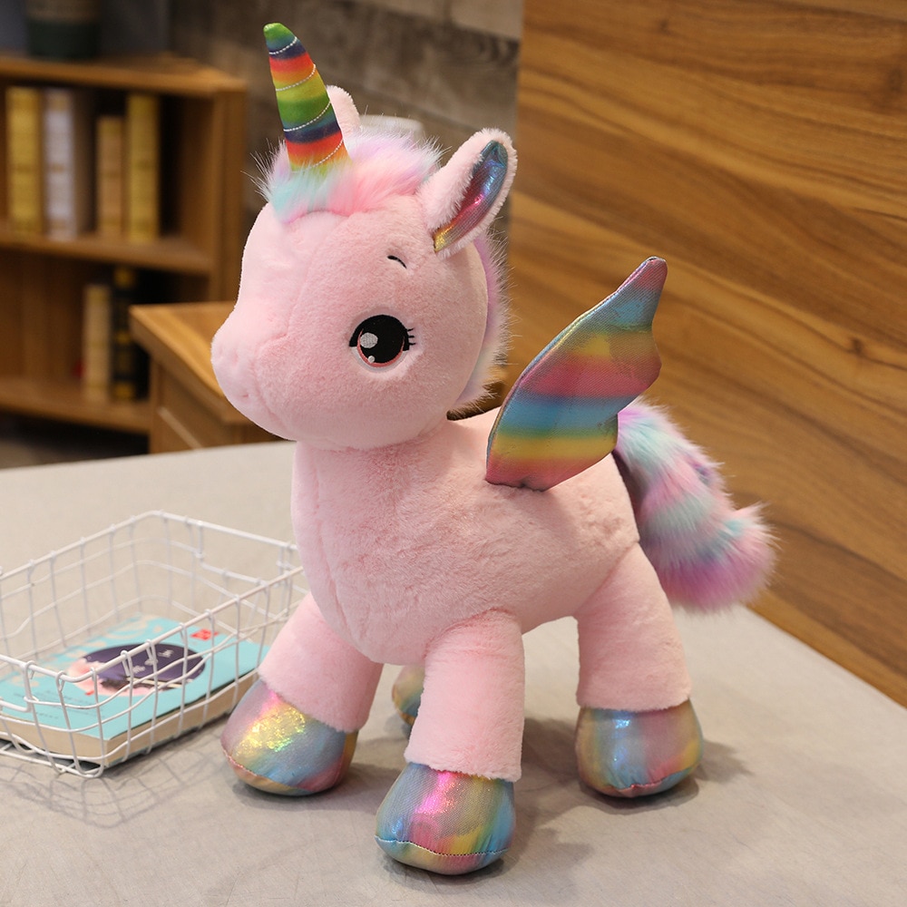 Unicorn Soft Toy Rainbow Wings