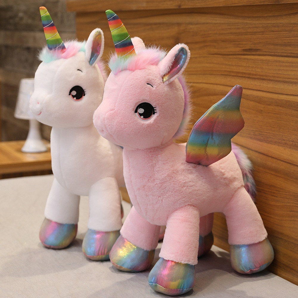 Unicorn Soft Toy Rainbow Wings