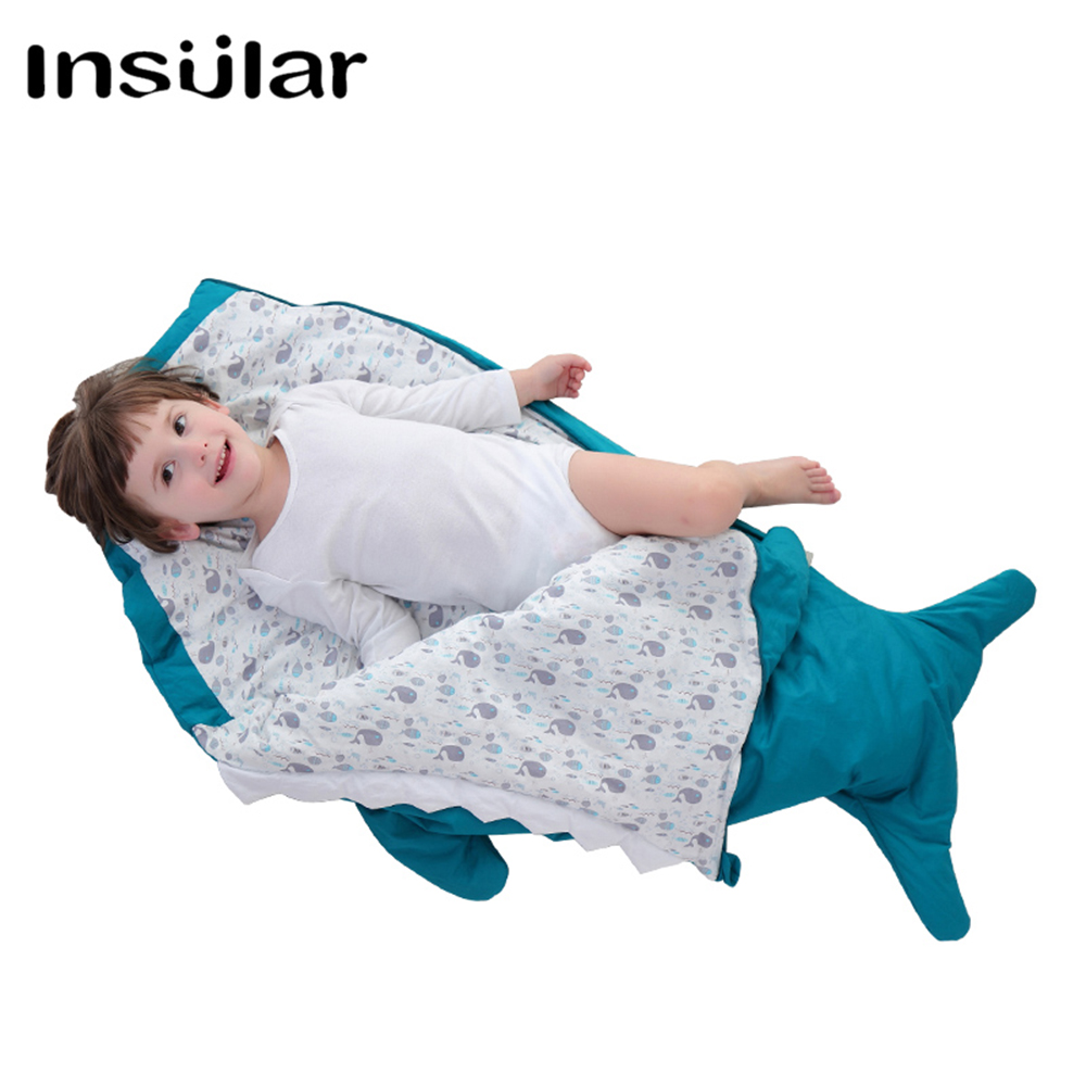 Shark Tail Blanket Kids Sleeping Bags