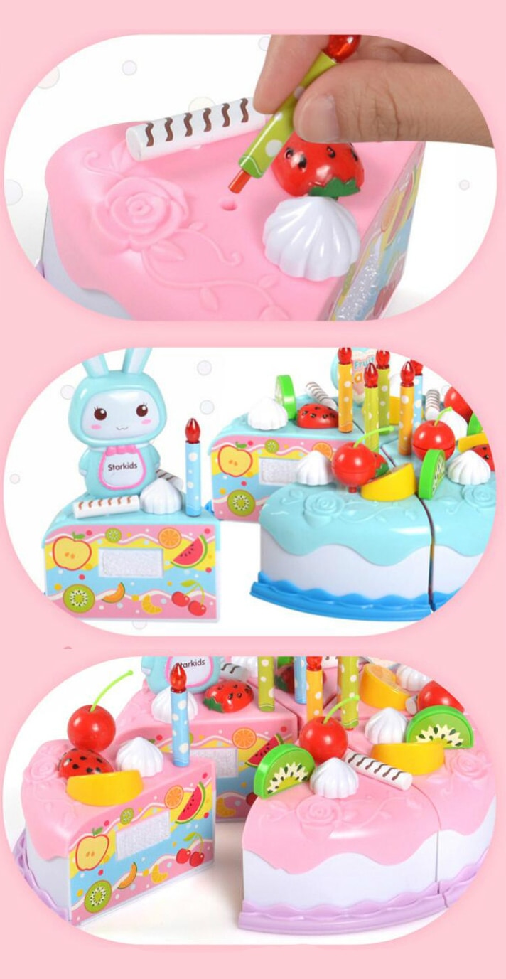 Toy Cake Kid’s Pretend Play (37Pcs)