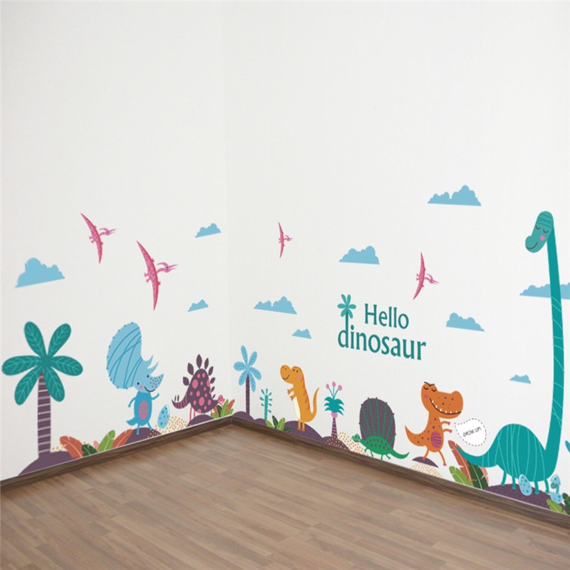 Dinosaur Wall Decal Kids Room