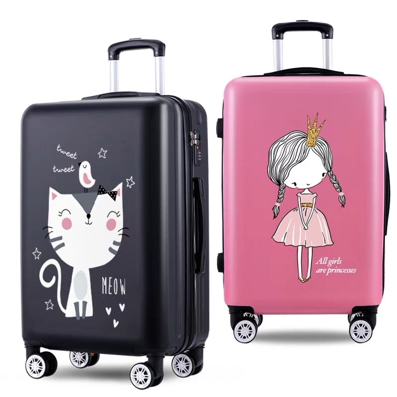 Kids Suitcase Cute Trolley Luggage