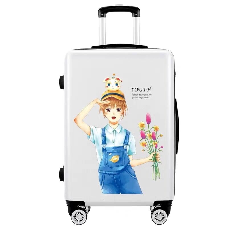 Kids Suitcase Cute Trolley Luggage