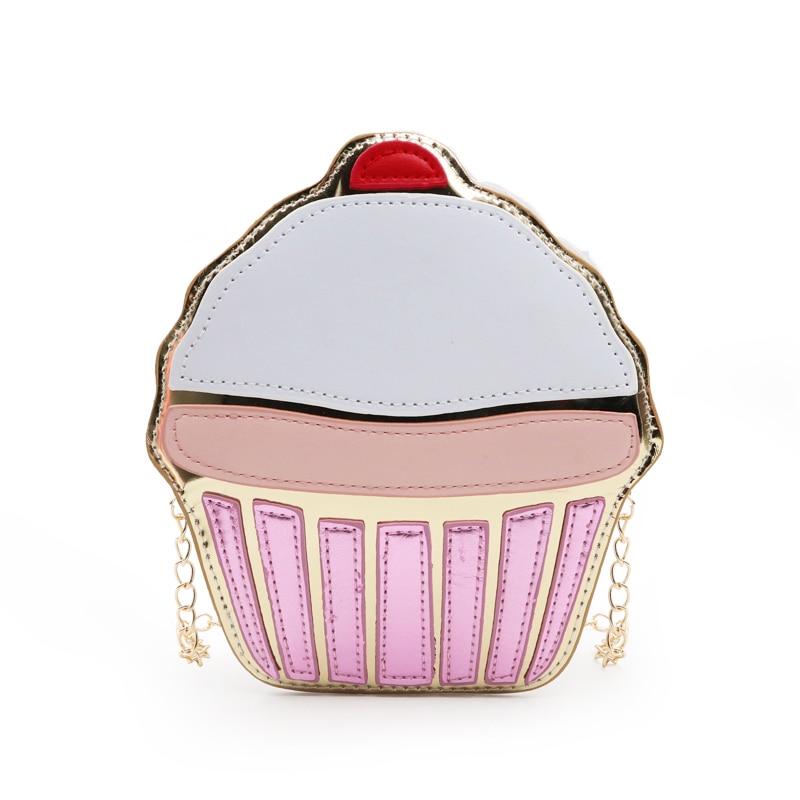 Sling Bag for Kids Cupcake Ice Cream Design