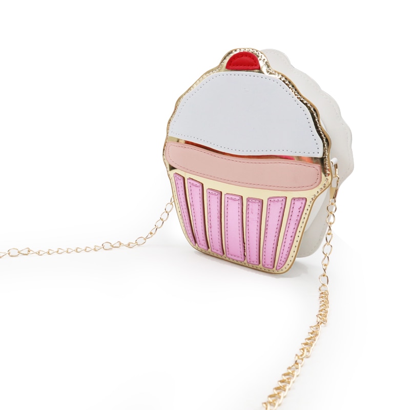 Sling Bag for Kids Cupcake Ice Cream Design
