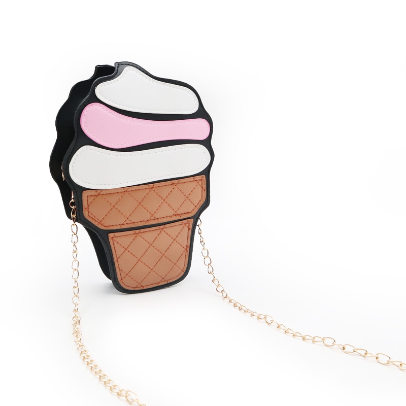 Sling Bag for Kids Cupcake Ice Cream Design