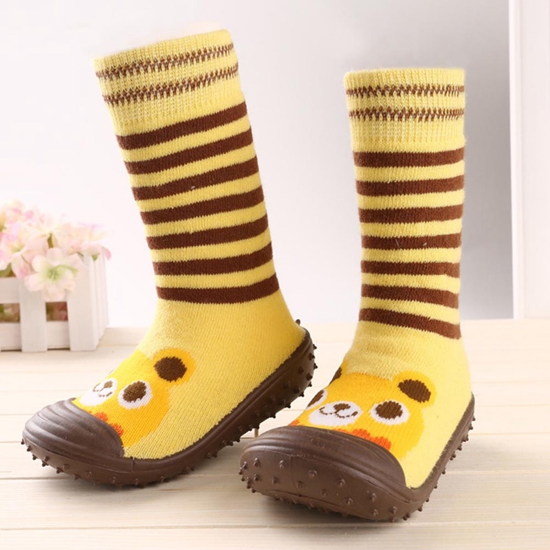 Kids Sock Shoes Rubber Sole