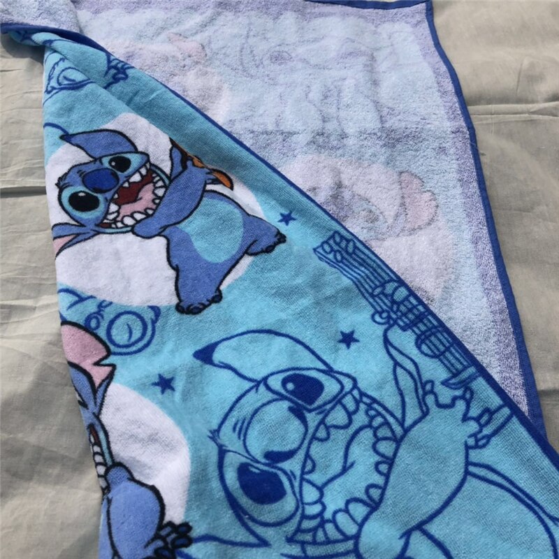 Childrens Bath Towel Cartoon Design