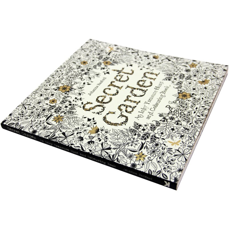 Secret Garden Coloring Book Painting Book