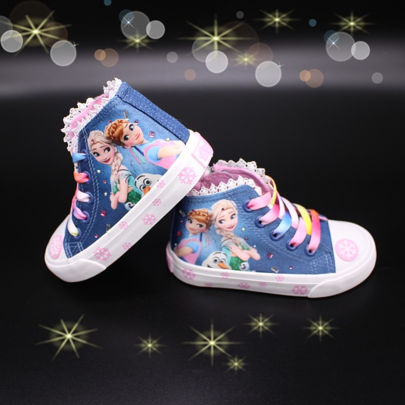 Sneakers for Girls Frozen Design