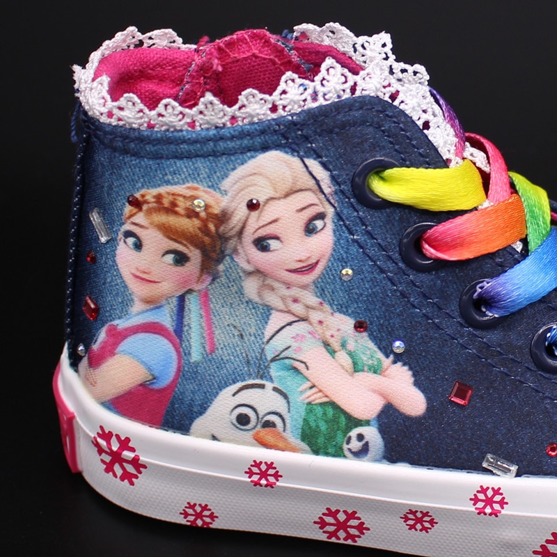 Sneakers for Girls Frozen Design