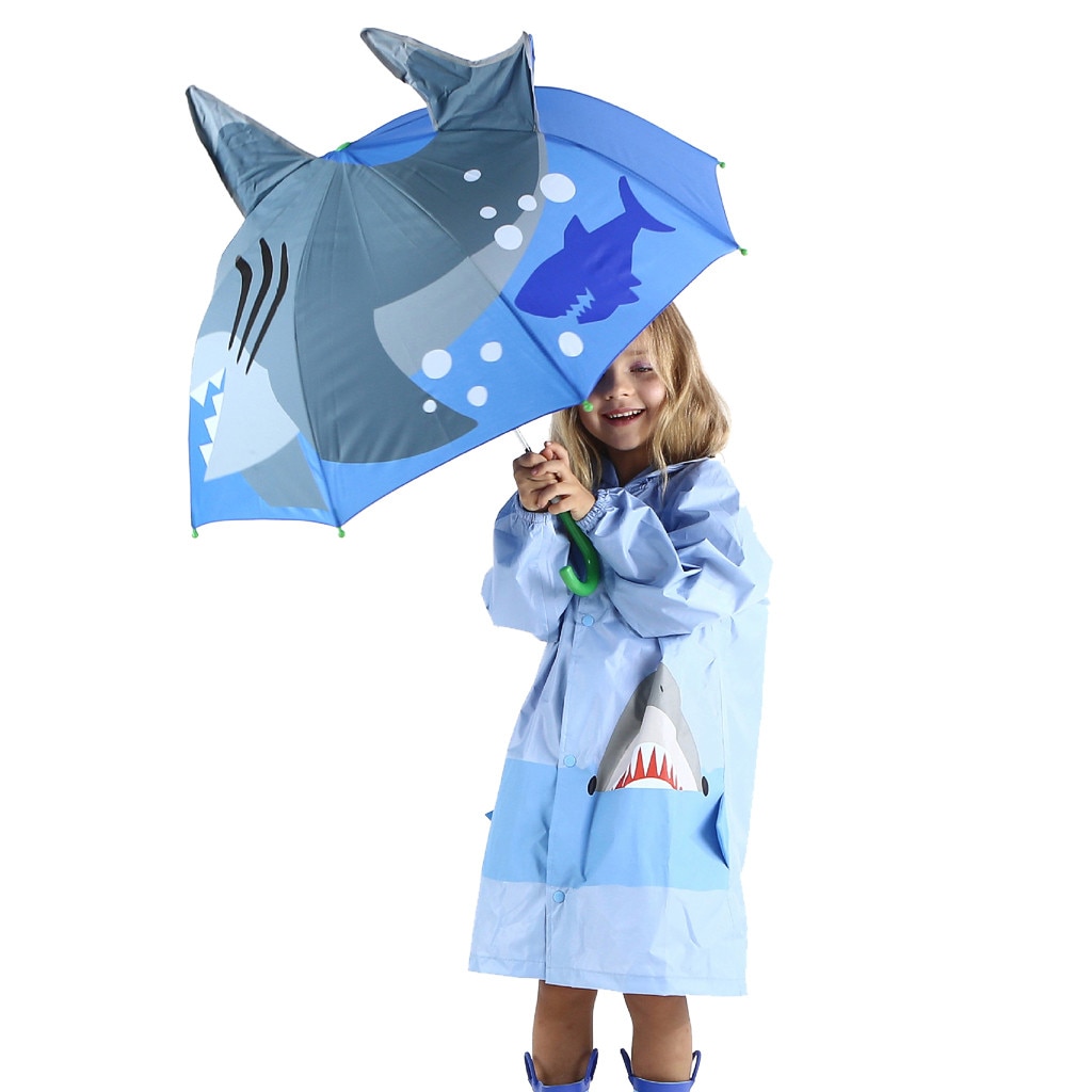 Toddler Umbrella Cartoon Rain Protection