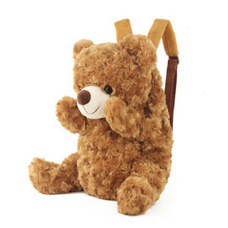 Teddy Bear Backpack Kids Plush Bag