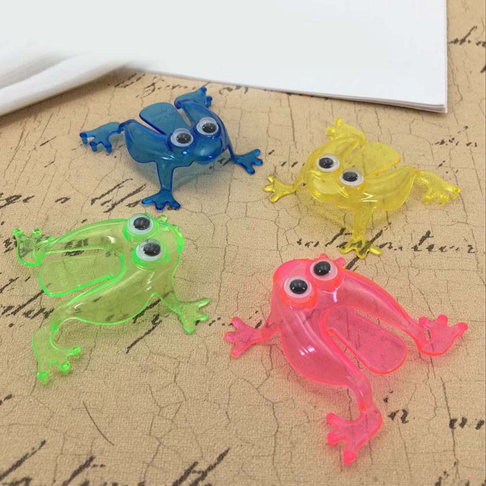 Jumping Frog Finger Pressing Jumping Toy (10 pcs)