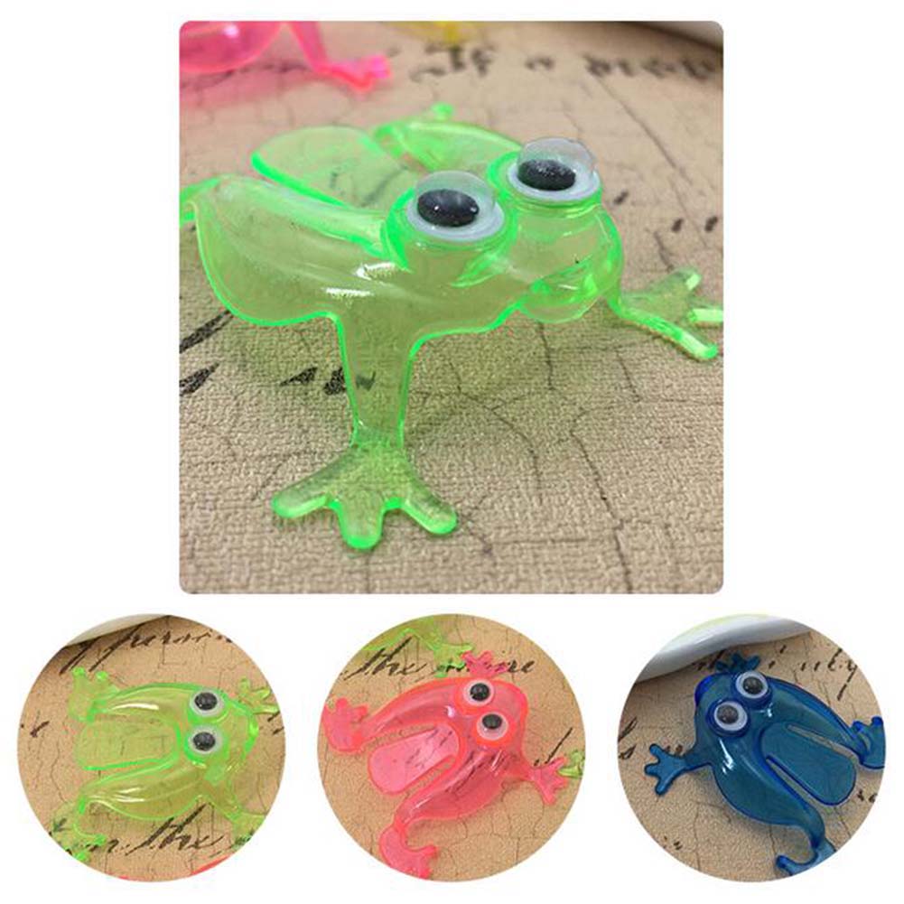 Jumping Frog Finger Pressing Jumping Toy (10 pcs)