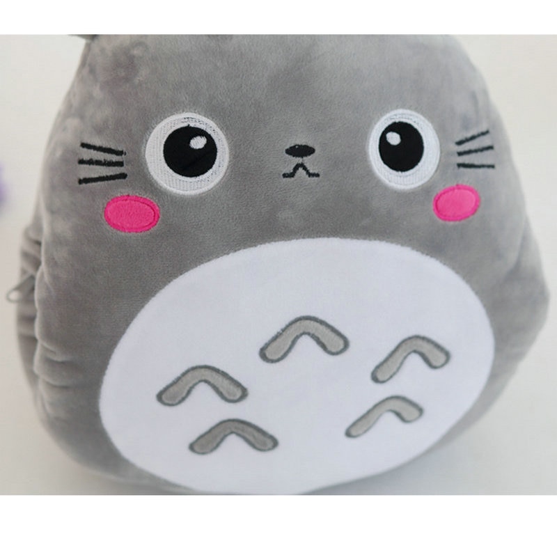 Pillow Blanket Totoro Hand Warmer Plushy