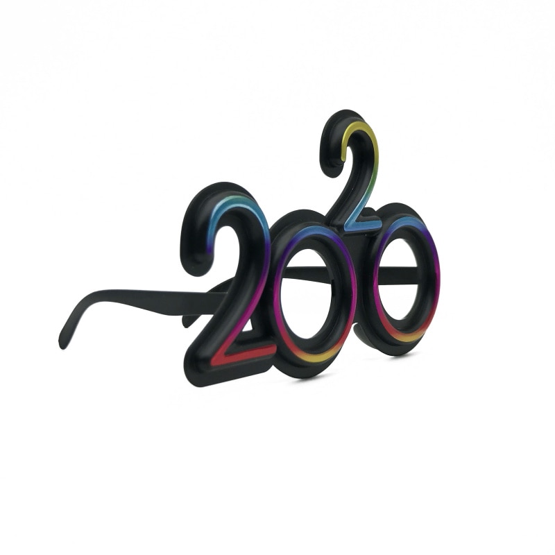 2020 Glasses New Year Props