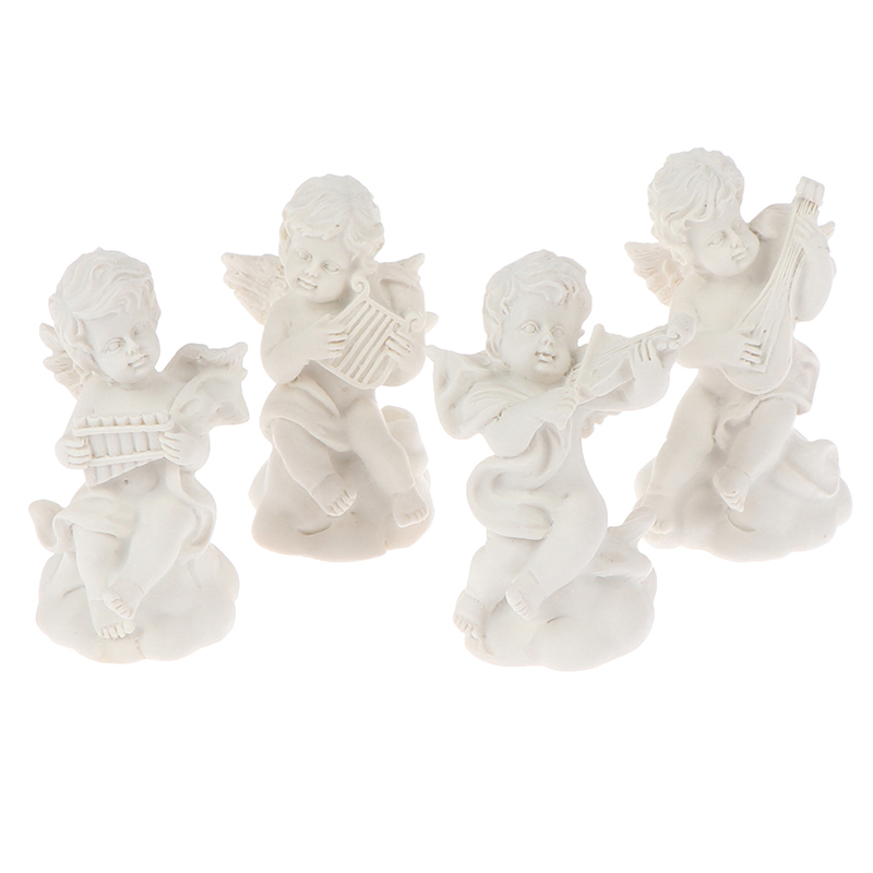 Angel Figurines Mini Decoration 4pcs/set