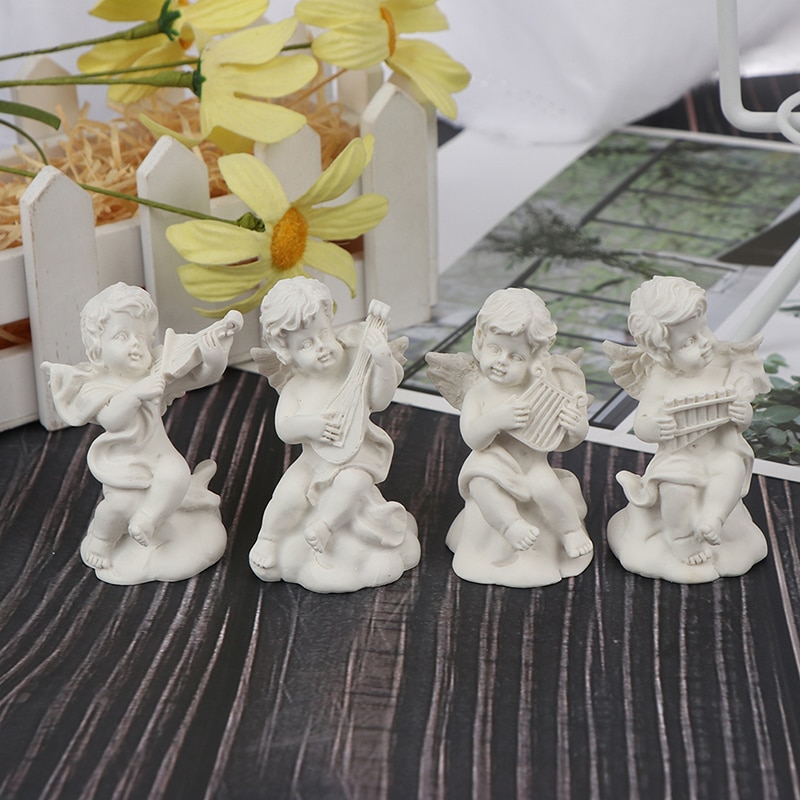 Angel Figurines Mini Decoration 4pcs/set