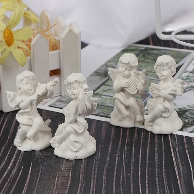 Angel Figurines Mini Decoration 4pcs/set