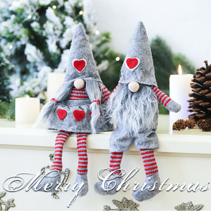 Gnome Christmas Ornaments Decorative Dolls