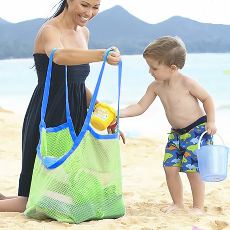 Mesh Beach Bag Kids Net Toy Bag