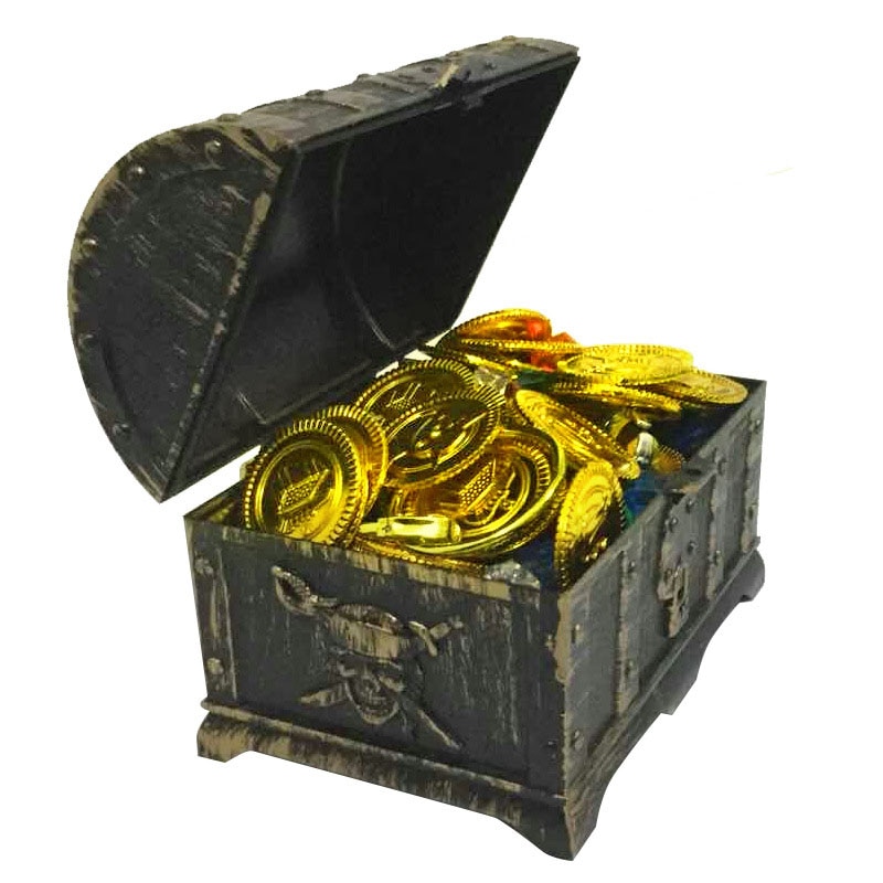 Toy Treasure Chest Halloween Props