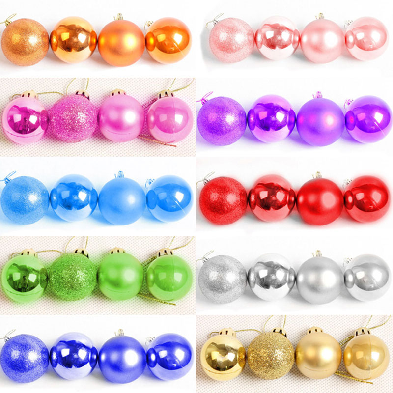 Christmas Balls Hanging Decor 24pcs/set