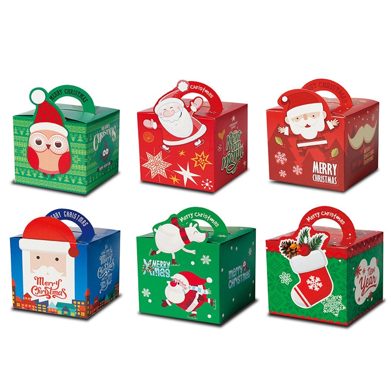 Christmas Gift Boxes Goodies Bag (12pcs)