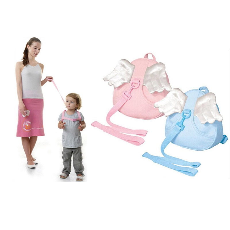 Toddler Harness Backpack Angel Wings Design