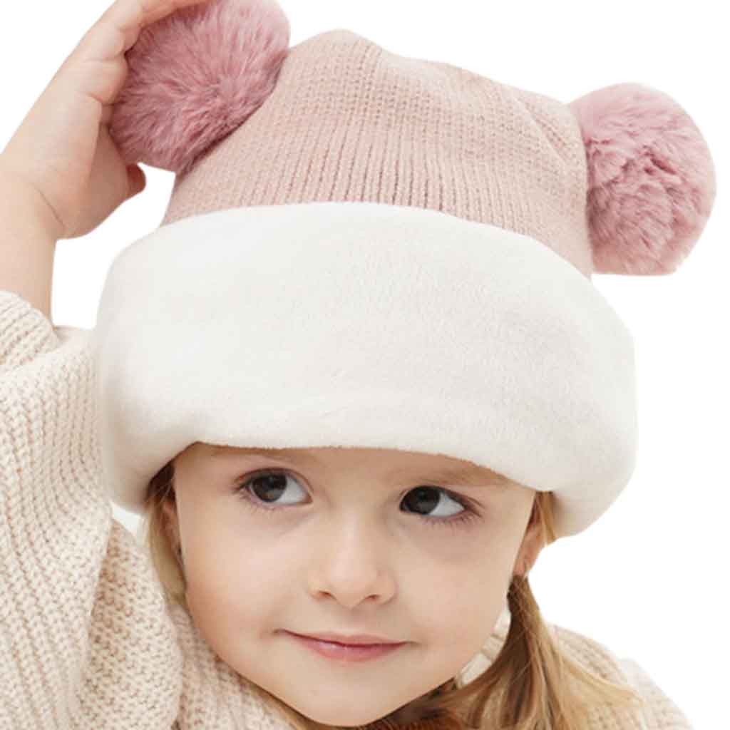 Kids Winter Hat Knitted Bonnet