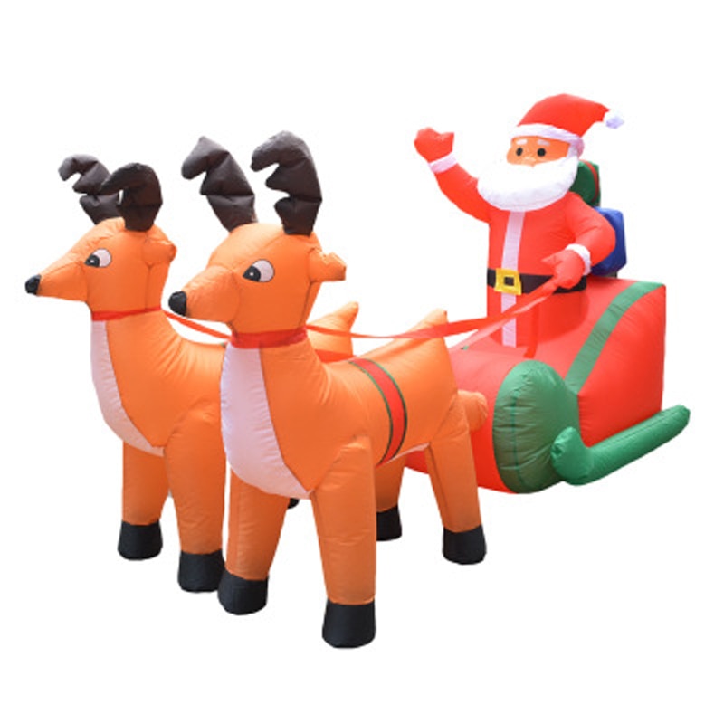 Inflatable Santa Giant Outdoor Decor with LED