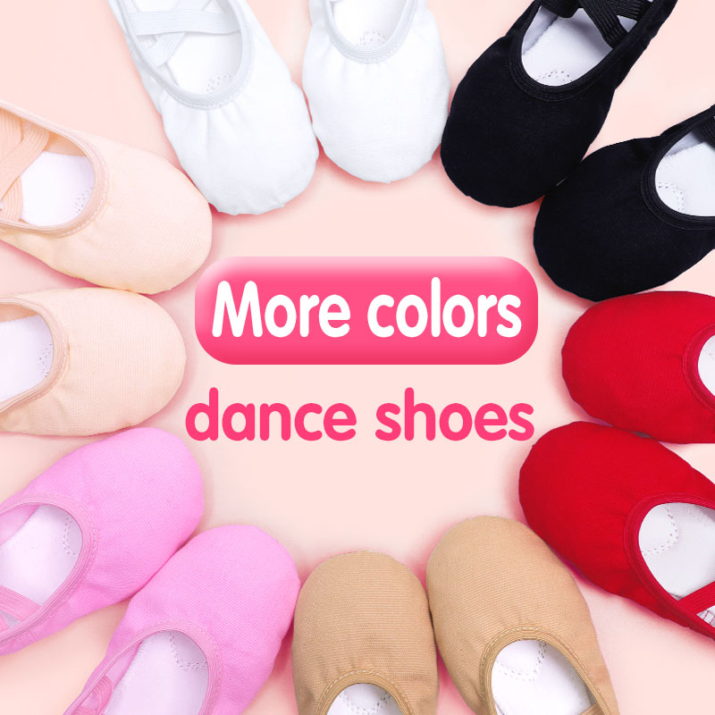 Ballet Slippers Kids Dance Shoes