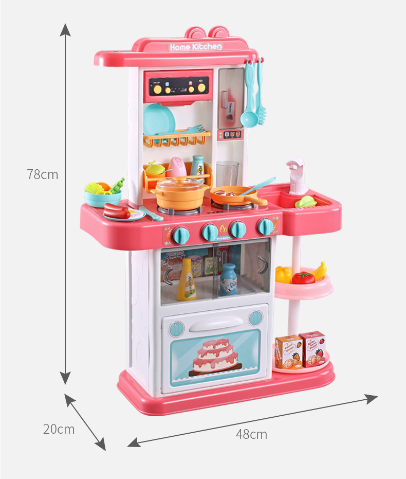 Play Kitchen Set Kids Pretend Toys