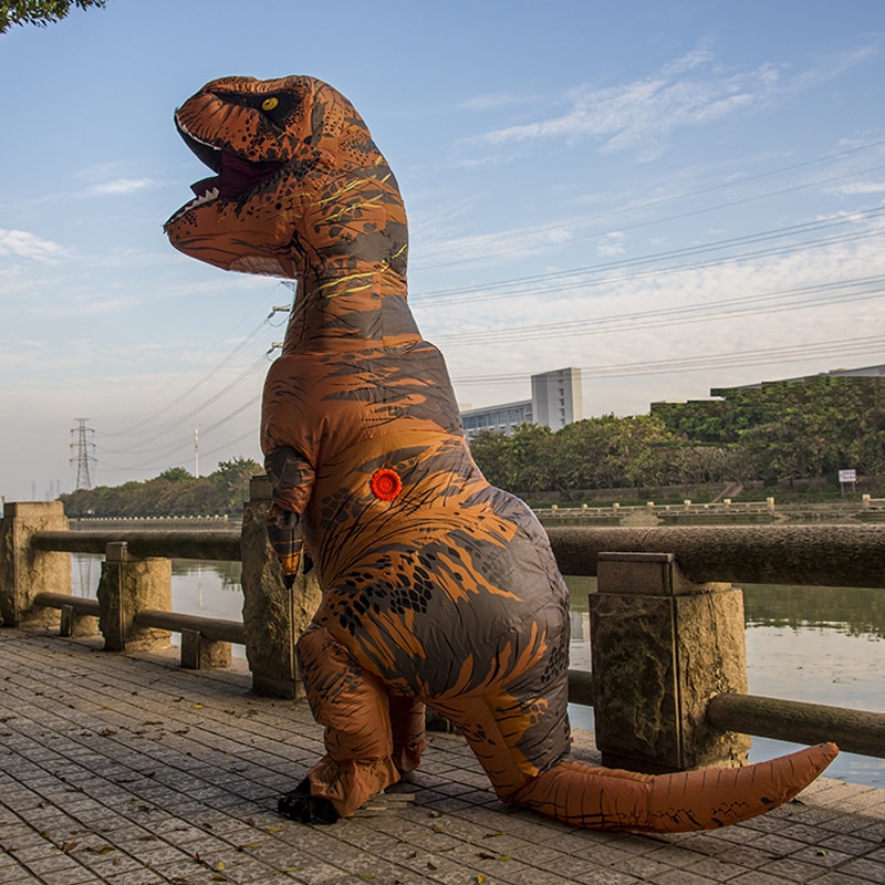 Inflatable T Rex Costume for Halloween Party