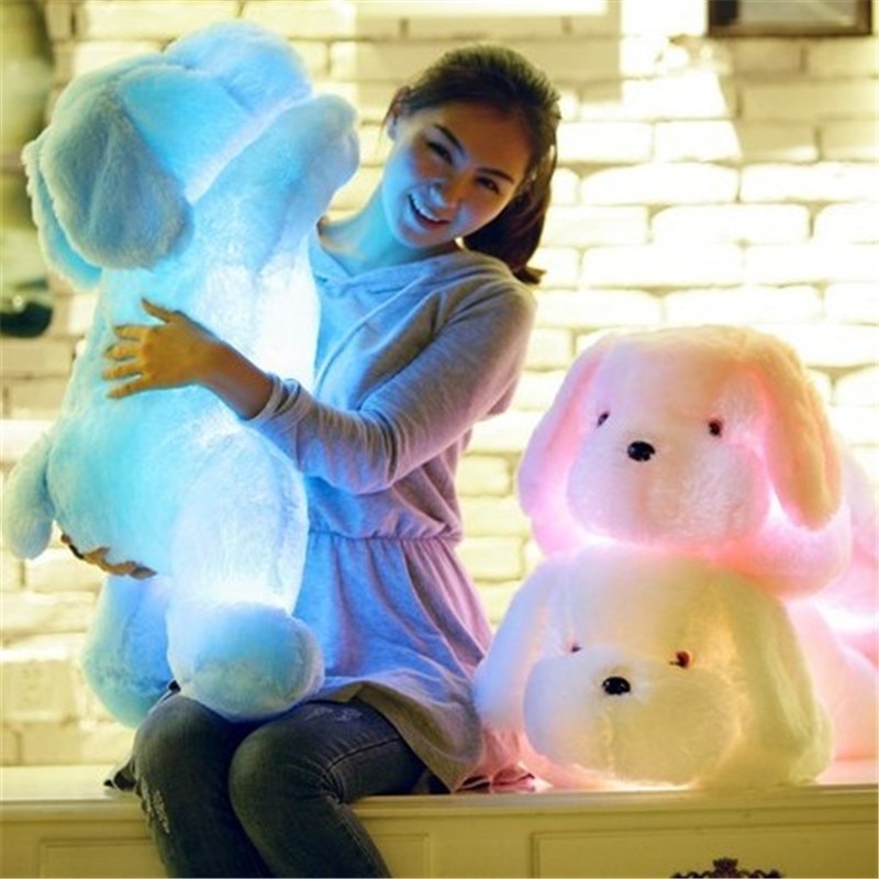 Light Up Stuffed Animal 50cm Plush Dog